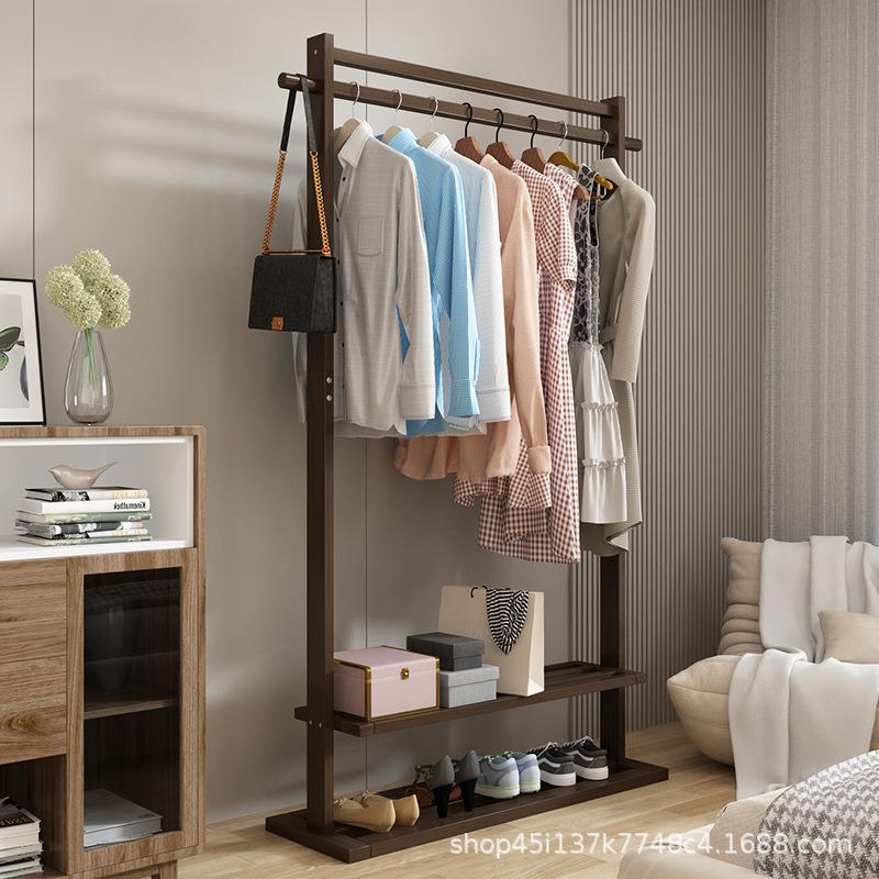 挂衣架落地衣帽架宿舍房间客厅新名宿转角置衣架可移动多功能晾衣