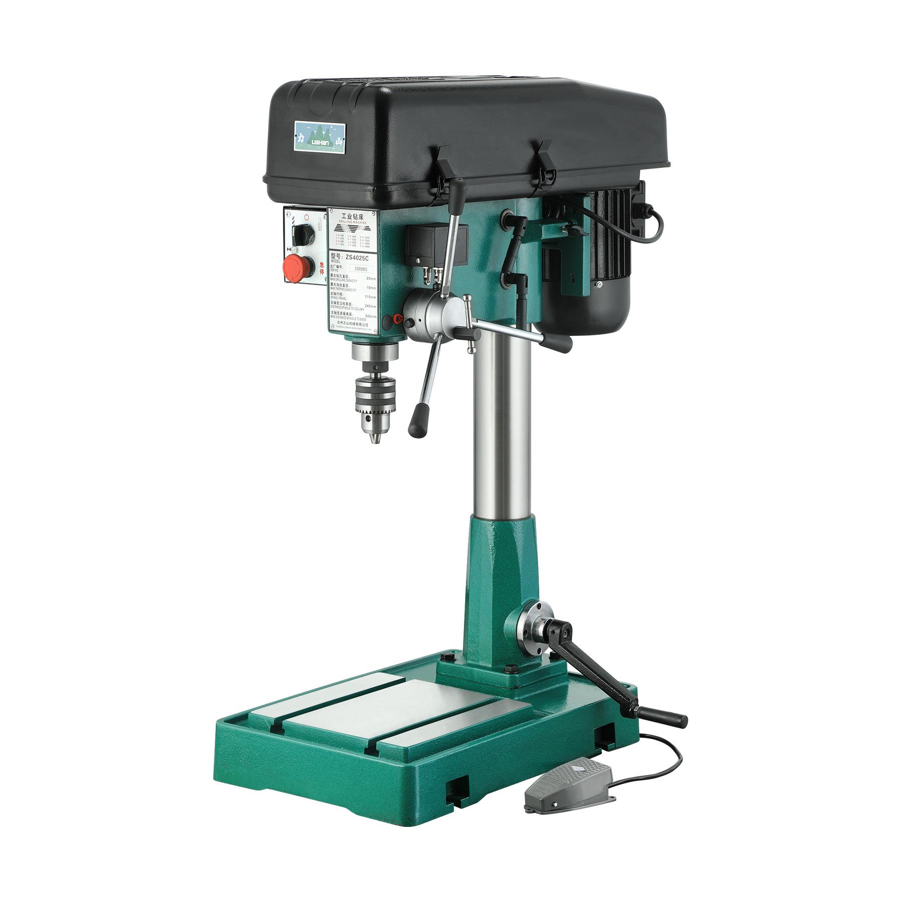 力山工业级重型钻攻两用多功能台钻ZS4025C钻孔攻丝一体 强力钻攻