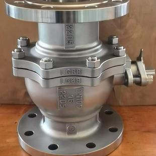 2205/2507双相钢Q41F法兰球阀4A材质310S910哈氏合金/蒙乃尔