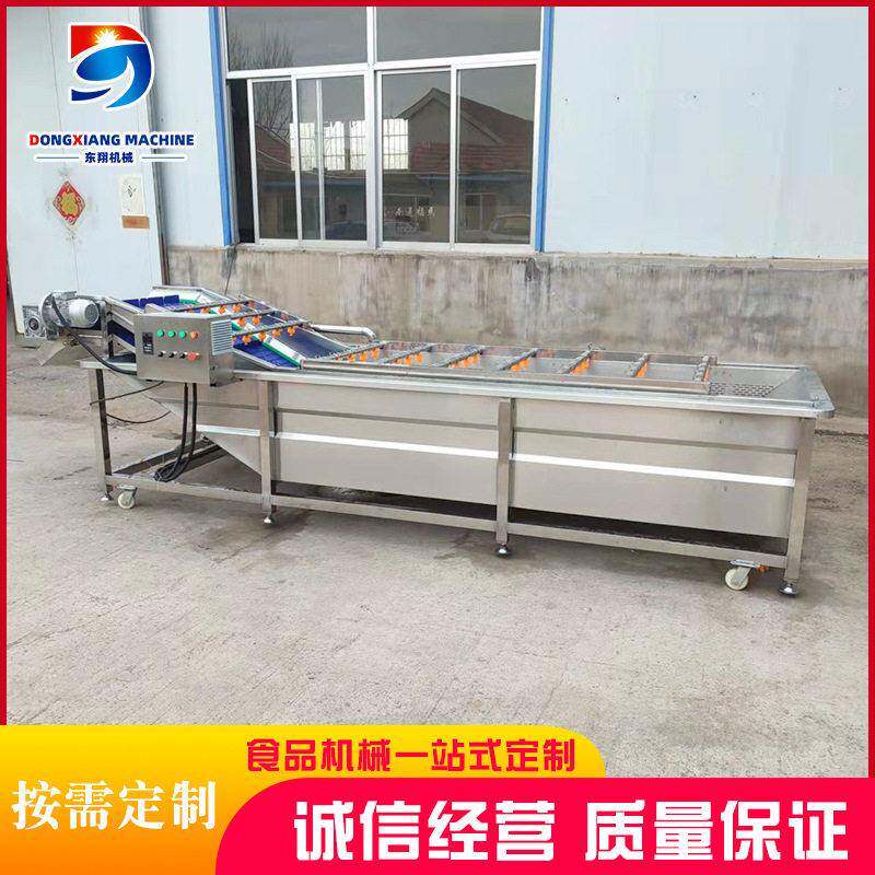 蔬菜气泡清洗机全自动果蔬清洗机大型臭氧去农残水果蔬菜清洗机