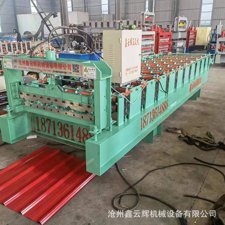 单层压瓦机厂860型单层压瓦机彩钢压板成型机单层压瓦机厂