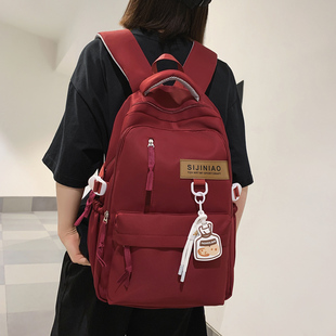 书包女小学生3一6年级男生初中女生高中生大学生减负儿童背包挂件