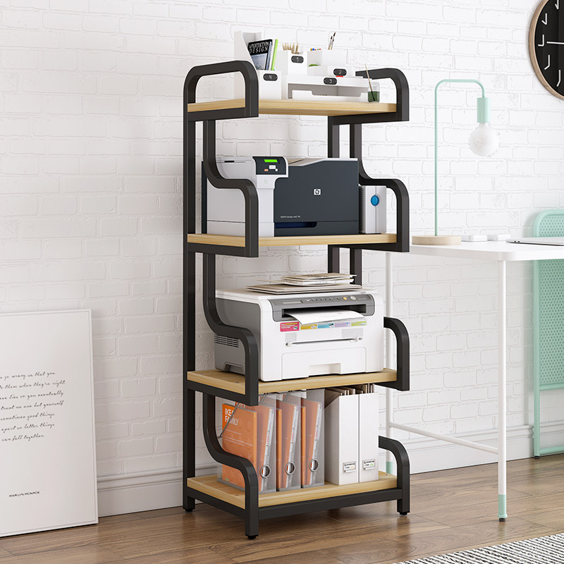 打印机架办公室置物架落地多层书架收纳置物架复印机放置架整理架,住宅家具,搁板/置物架/家用陈列架,淘宝优惠券,粉丝福利购,淘宝优惠卷