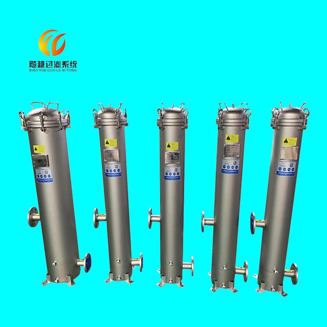 供应不锈钢精密过滤器滤芯式过滤器304不锈钢保安过滤