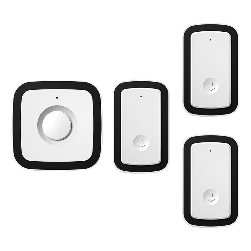 门铃无线家用智能超远距离电子遥控玲三拖一老人呼叫器插电提示器