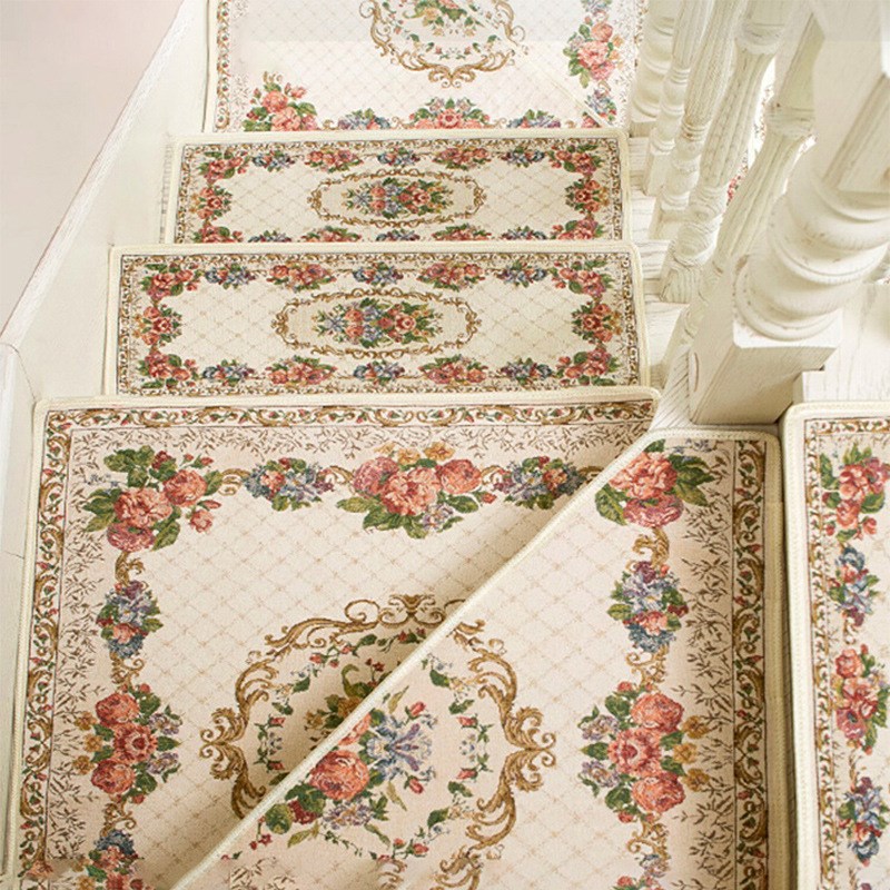 欧式楼梯踏步垫免胶自粘楼梯防滑垫实木防滑家用楼梯地毯满铺