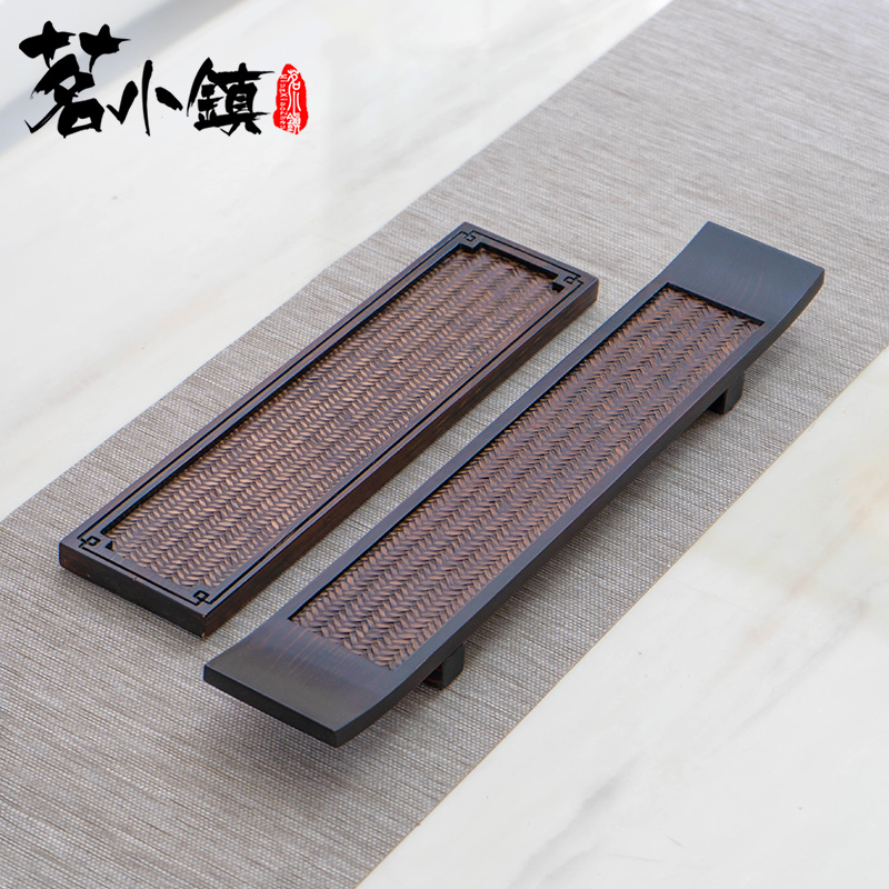 复古实木茶盘功夫茶具茶海茶台茶托日式席面简约小号家用干泡茶台