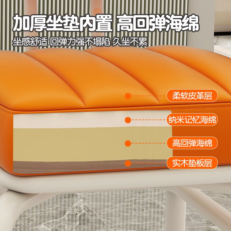 万向轮小凳子家用滑轮靠背带娃神器换鞋凳小P椅子日式简约可旋转
