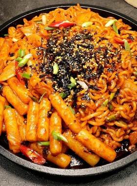 清真拌面年糕火鸡面甜辣