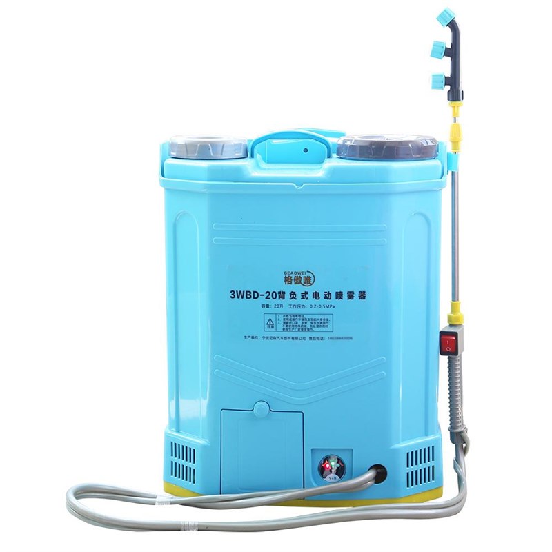 IYP21V艺牧田通自动用搅拌电动喷雾器锂电池新消型打大药高压环境