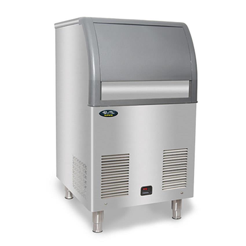 制冰机SF150水吧饮品店咖啡店方块冰产冰量68kg圆弧型制冰