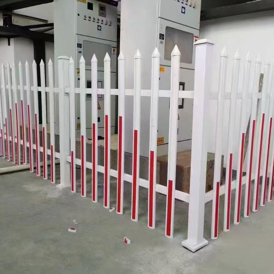 pv塑钢护栏变压器围栏别墅庭院围栏配电箱电力隔离栏社区防护栏