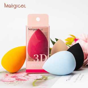 单个盒装美妆蛋 非乳胶遇水变大彩妆蛋干湿两用化妆粉扑