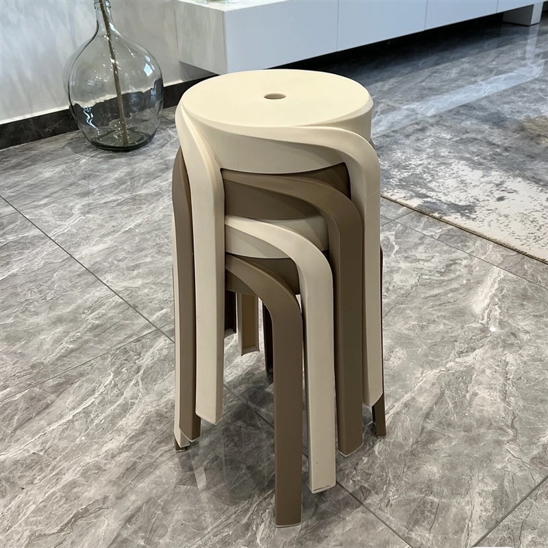 Windmill Plastic Stool Thickened Adult Household Dining Tab