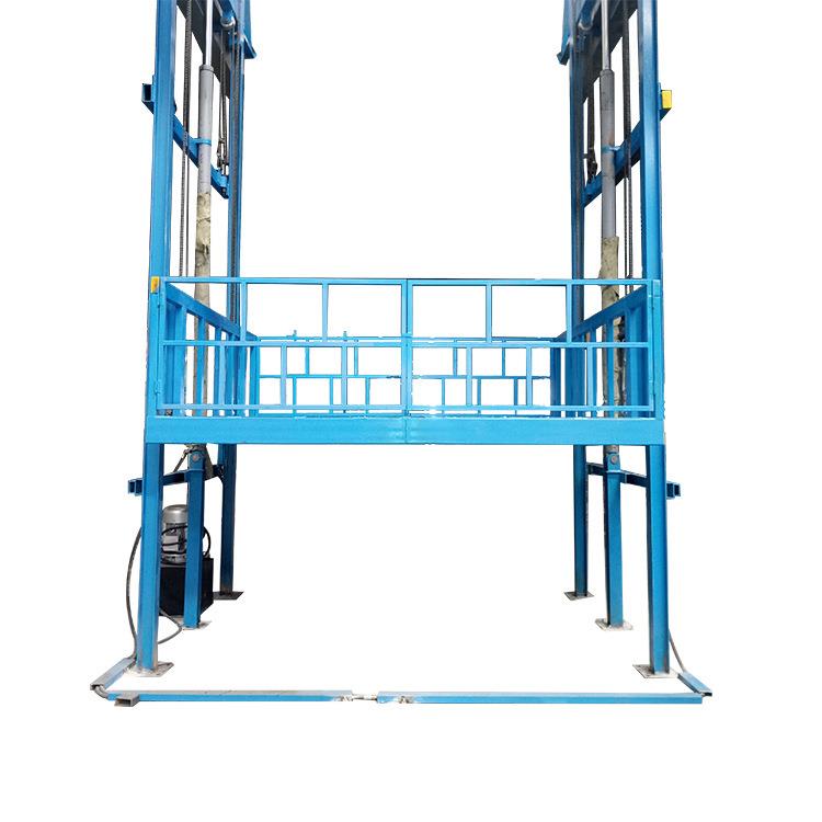 货梯钢结构厂房货梯简易液压升降机楼层货物提升机液压升降机