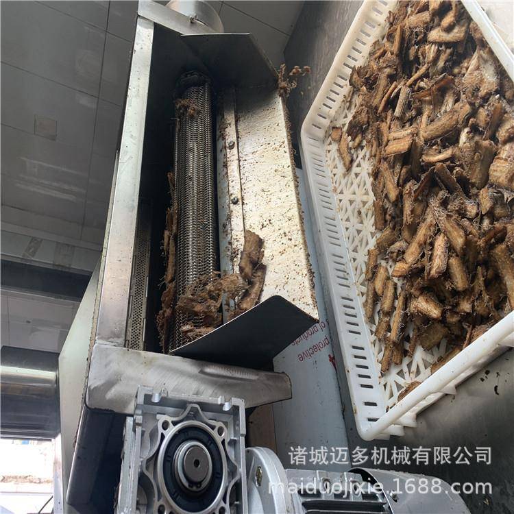 全自动带鱼块油炸线带鱼罐头油炸机刀鱼块油炸设备