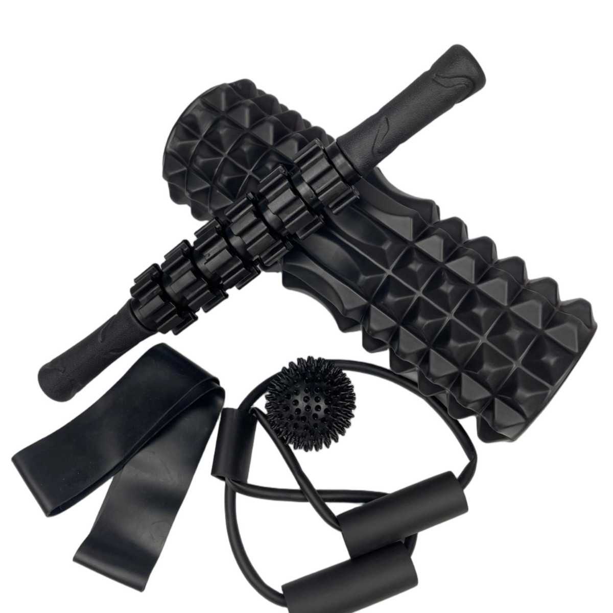 泡沫瑜伽轴肌肉放松专业瑜伽狼牙棒按摩器滚轴背部滚轮筋膜滚背