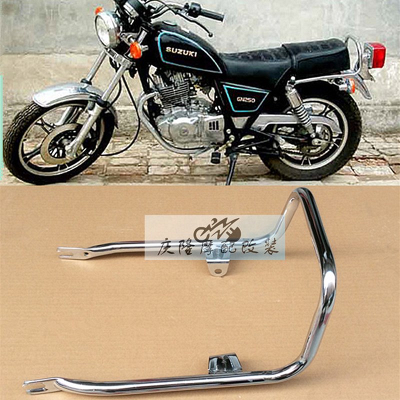 GN125/GN250摩托车复古改装 国产125小太子尾翼拉手货架扶手尾架