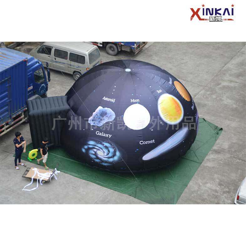 球幕影院厂家订做移动数字天象厅 星空便携式移动天文馆帐篷