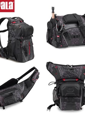 Rapa芬兰乐城市钓鱼路亚信使悬带腰钓鱼背渔具