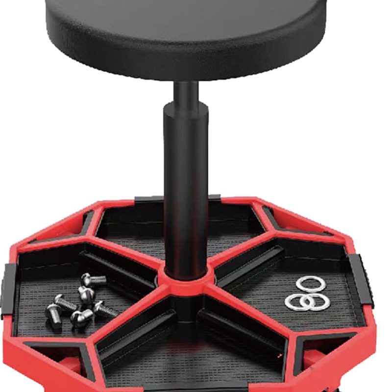 rn汽车修理工具汽车修理凳家用移动升降式圆工具槽度旋转