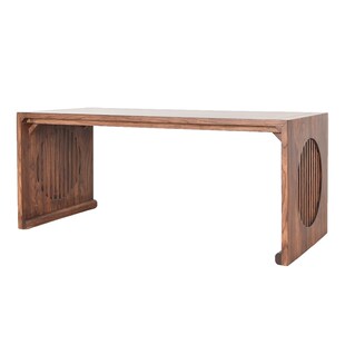 徽州木府茶桌椅组合新中式全实木茶艺茶台茶道桌