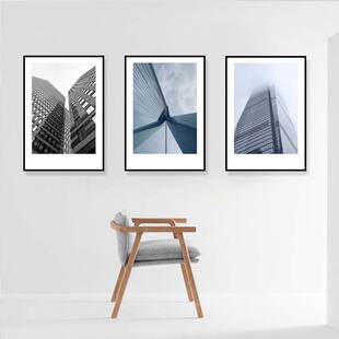 饰画建议几何时创意艺术挂画工作室走廊过道墙壁画 工业风装