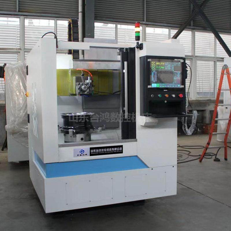 数控立式车床免编程序轮毂修复车床高精度数控立车厂家直销