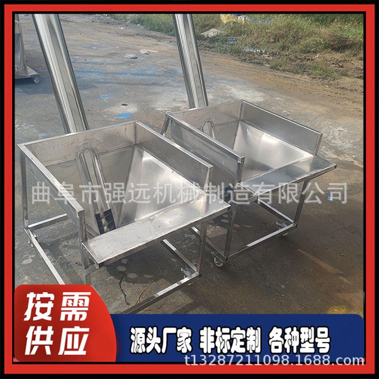 304不锈钢管式上料机 3米长倾斜螺旋提升机 石灰绞龙上料机