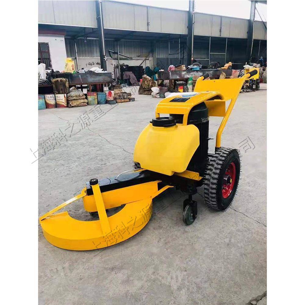 手推式路边石切割机马路牙子汽油电动切桩机带升降款桩子去除机