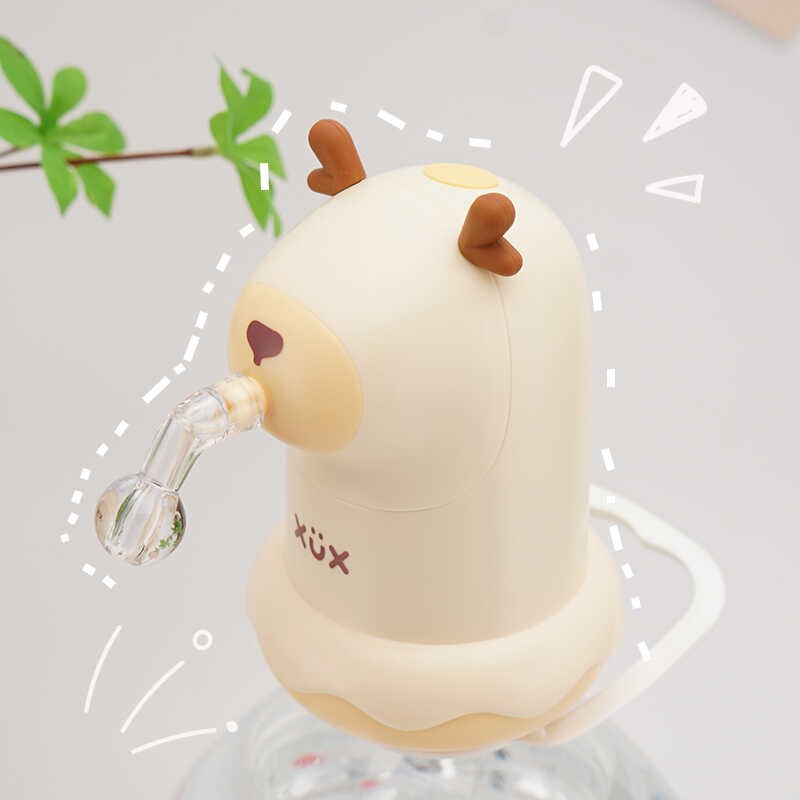 桶装水抽水器电动全自动款小型饮水器可爱矿泉水桶取水器充电软管