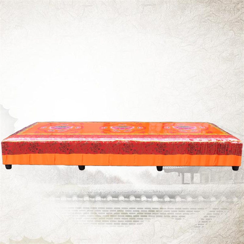 拜垫拜佛垫 庄严品家用佛堂拜垫蒲团 可定制大拜垫莲花三人大拜垫