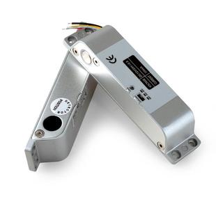 插销锁电子门禁锁 式 12V24V通用明装 电插锁4芯低温延时电插锁挂装