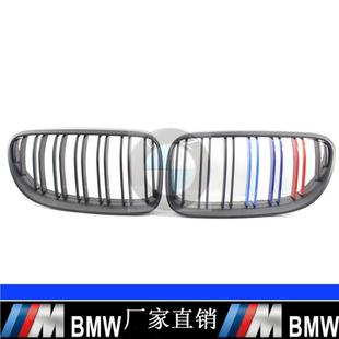 供应适用于BMW宝马E9210 中网格栅 14年哑黑双线M版
