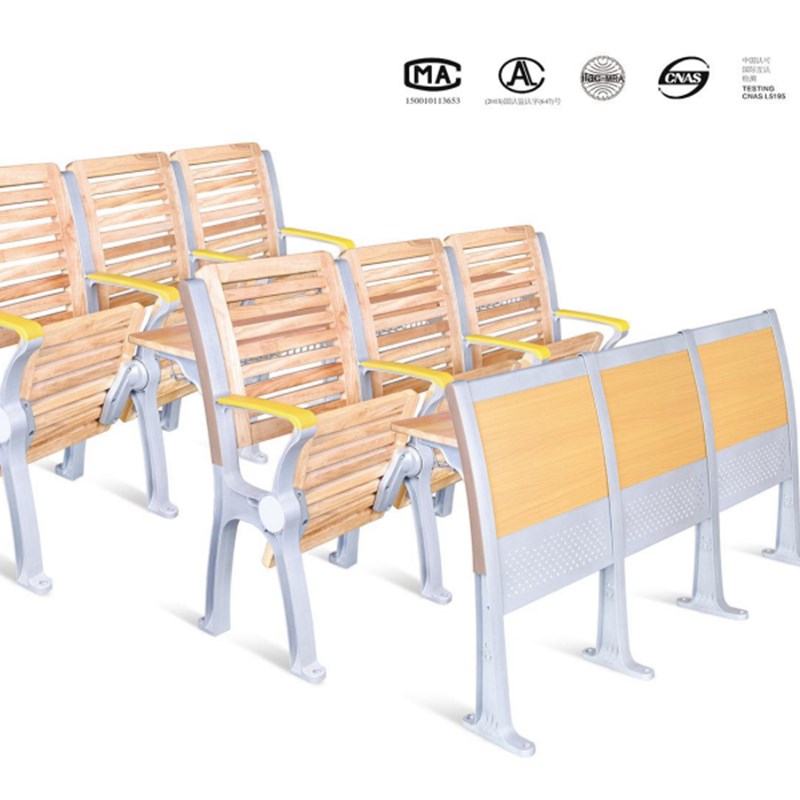 阶梯教室排椅铝合金课桌椅会议室礼堂椅多媒体报告厅固定连排椅