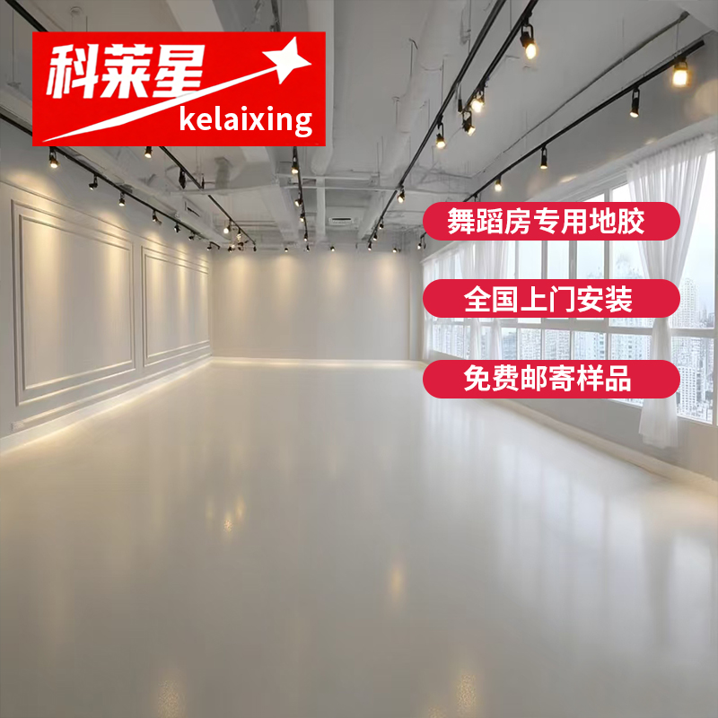 舞蹈房专用地胶教室专业PVC塑胶