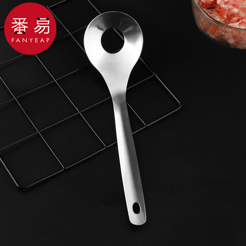 肉丸勺A1vq001-肉丸子制作器勺子不锈钢家用厨房炸肉圆捏肉圆模具