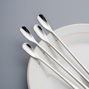 T长柄搅拌勺B1pq801 搅拌棒咖啡奶茶搅拌勺小吧勺小调羹调料勺