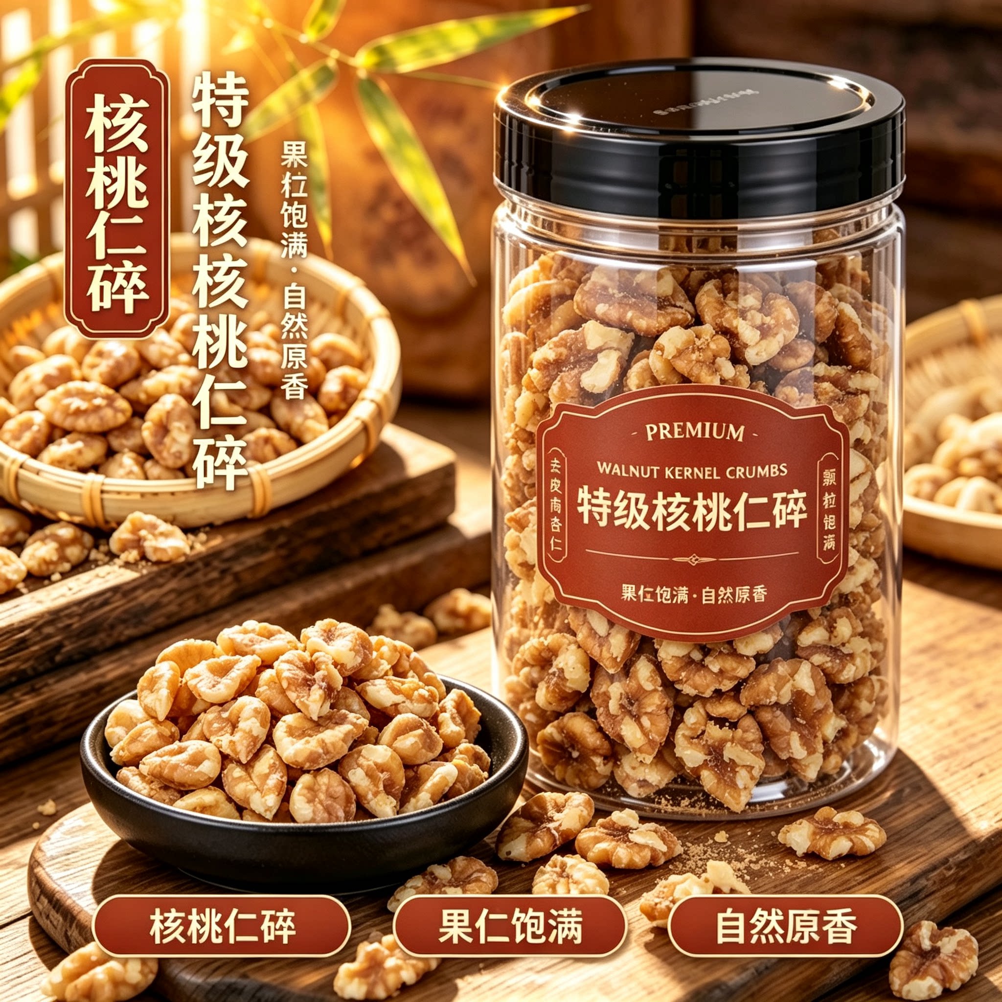 新疆阿克苏原味无添加核桃仁