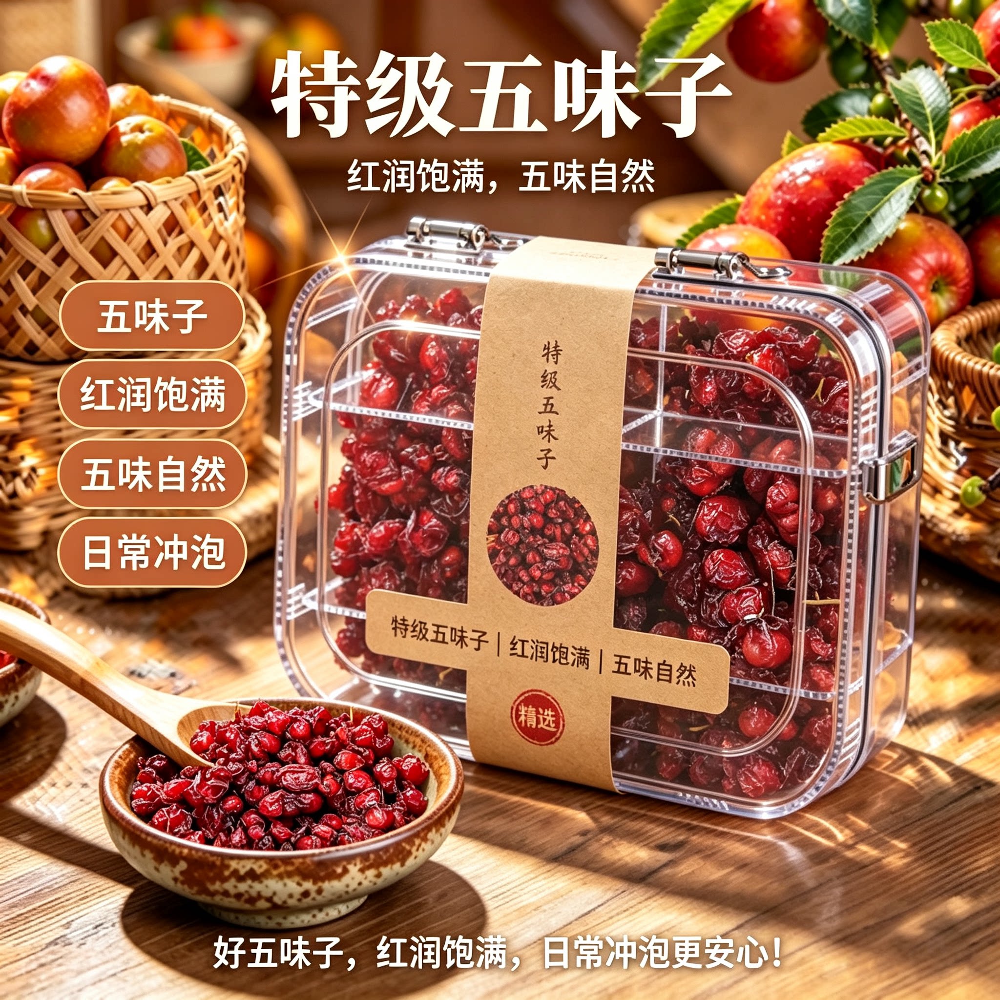 长白山正品五味子新货干货