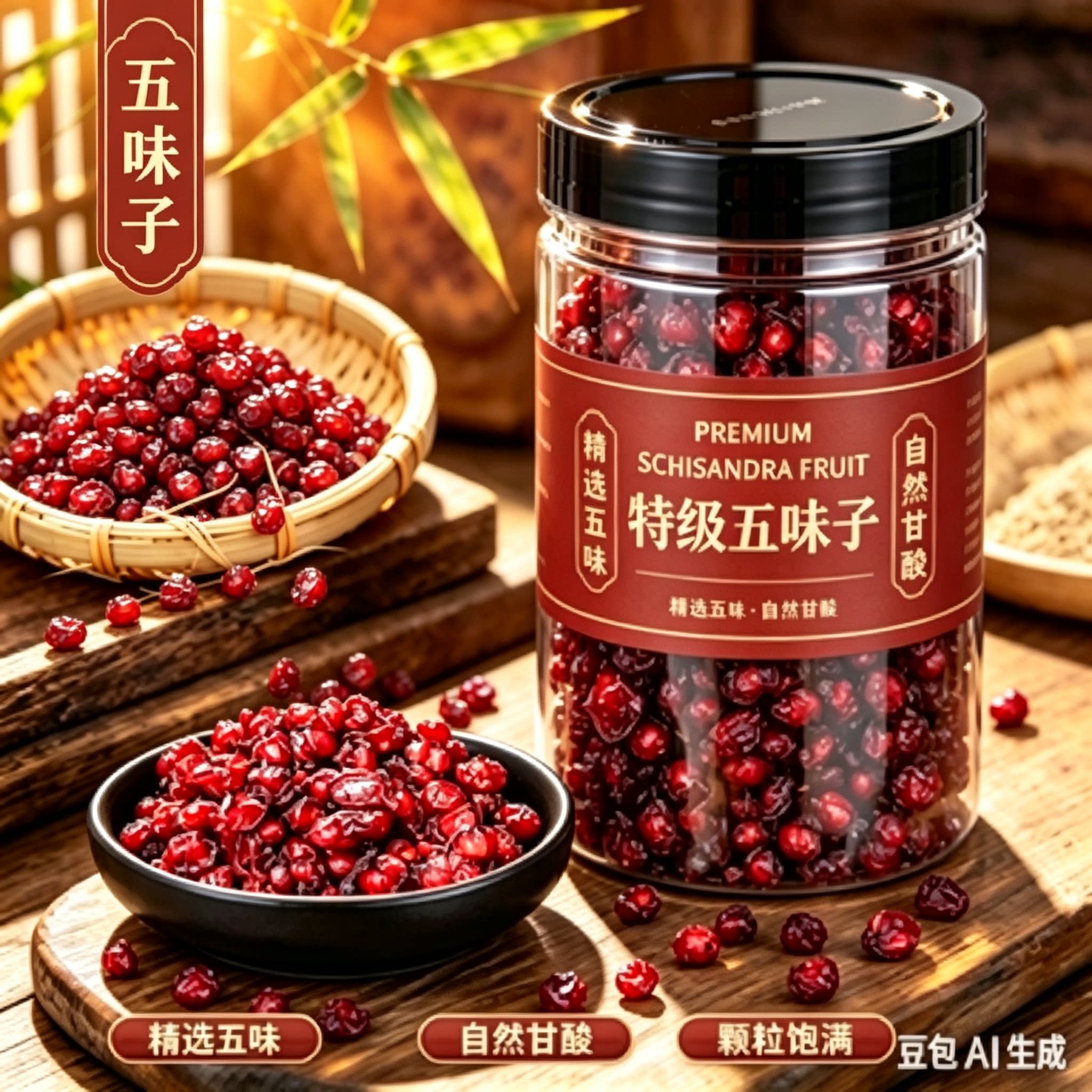 长白山正品五味子新货干货