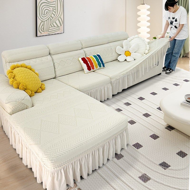 新款三座一贵妃沙发套罩全包万能组合套装沙发垫四季通用弹力盖布,居家布艺,沙发套,淘宝优惠券,粉丝福利购,淘宝优惠卷