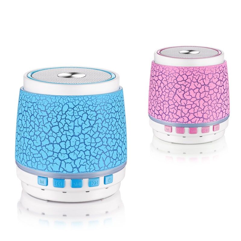 七彩灯发光蓝牙音箱收款新款小型音响低音炮迷你可爱女生生日礼品