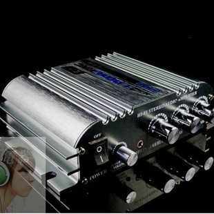 2.1声道 内置芯片2.1功放 12V 电脑汽车小功放 独立纯低音 低音炮