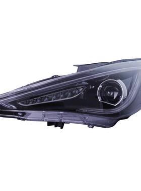 适用于适用于11-15款现代索纳塔八大灯总成索8改装LED日行灯透镜