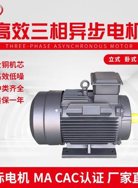 销售YE3112M-4kw4级机械设备用电动机2.2kw7.5kw15kw1.5kw
