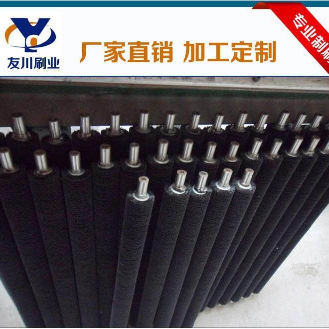 直销各类毛刷辊除锈毛刷辊传动毛刷辊缠绕式毛刷辊