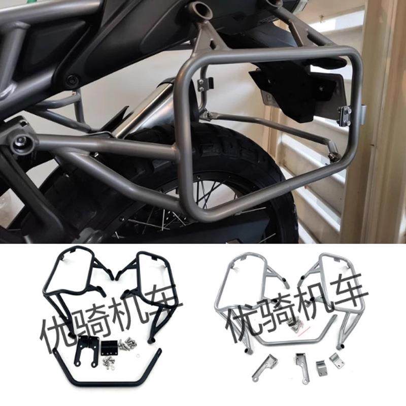 适用于春风450mt改装边箱支架边包支架行李架扩展支架边箱架加厚