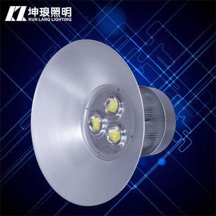 坤琅照明led工矿灯100W200w厂房灯罩车间照明仓库天棚吊灯工程