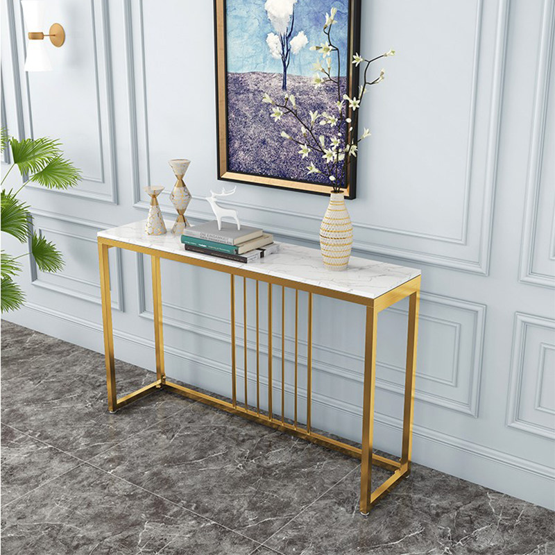 北欧玄关柜简约现代端景台走廊门厅轻奢大理石玄关桌铁艺靠墙条案,住宅家具,玄关台,淘宝优惠券,粉丝福利购,淘宝优惠卷